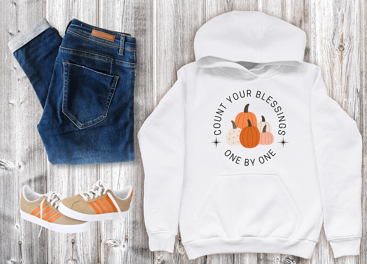 Count Your Blessings One by One Hoodie product image (1)