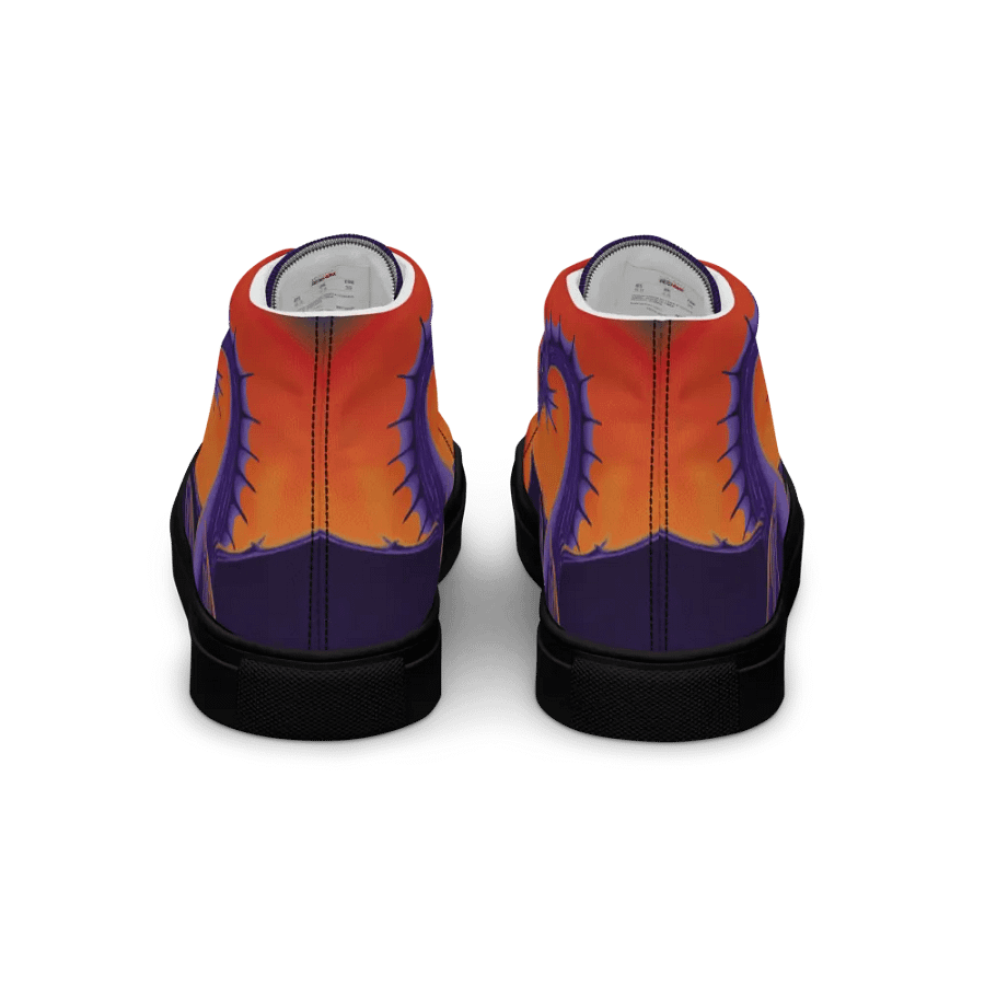 Dragon Sunburst High Top Canvas Shoes product image (4)