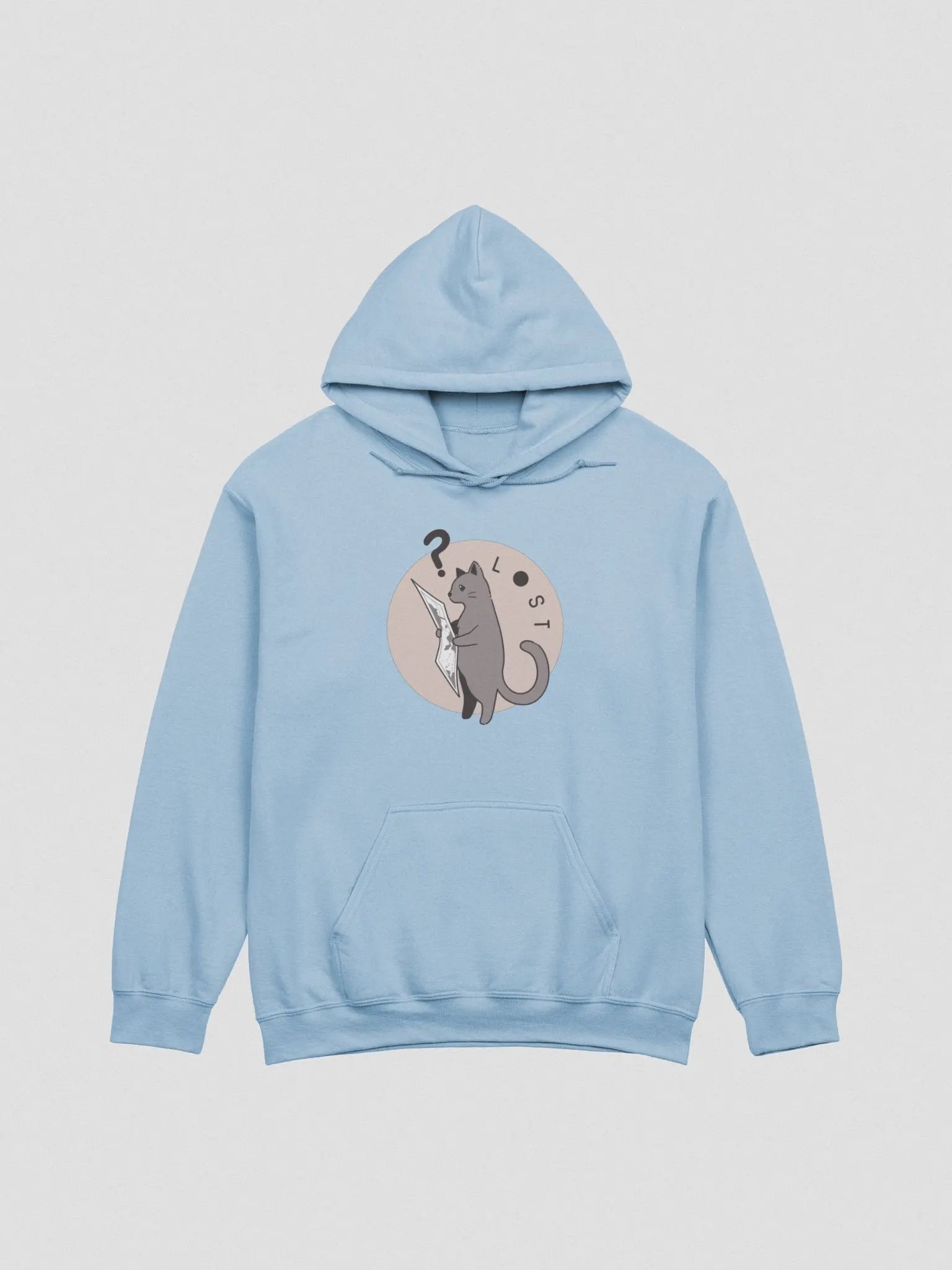 Lost Cat Large Front Logo Hoodie product image (3)