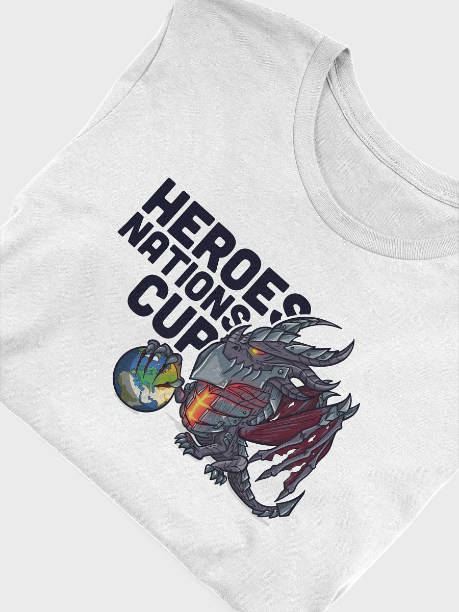 Nations Cup Deathwing Chibi - White T-Shirt product image (4)