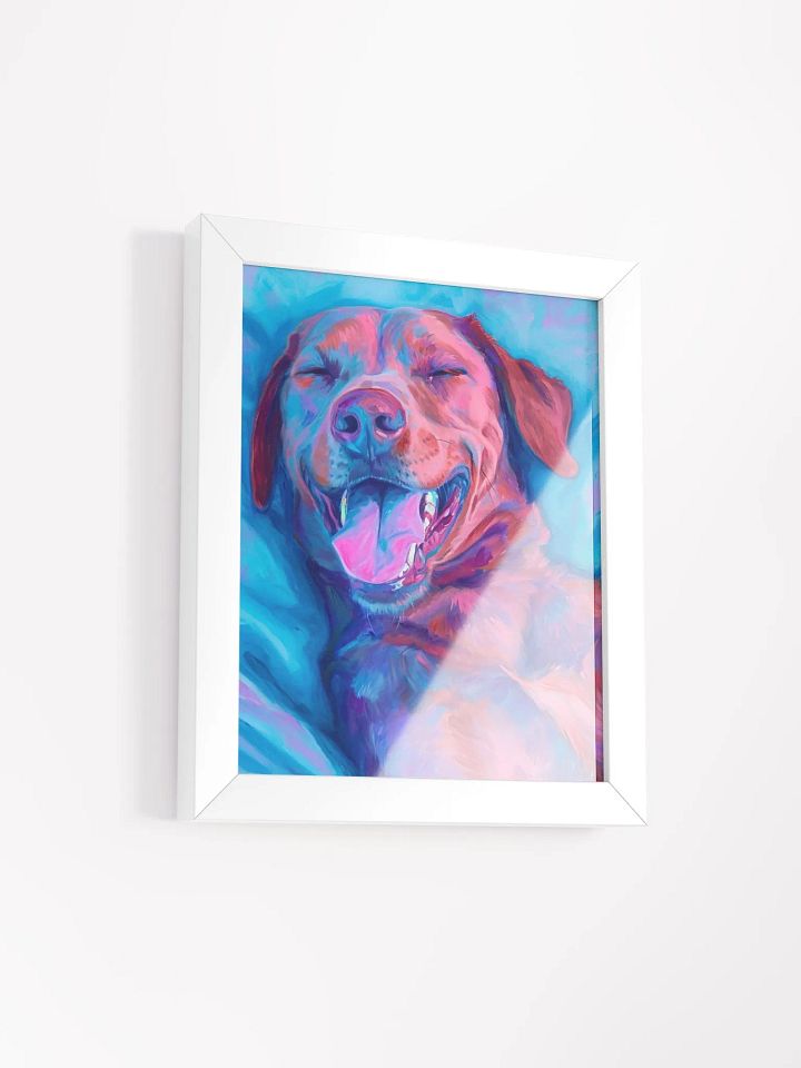 Dreamy Dog Bliss Framed Poster product image (2)