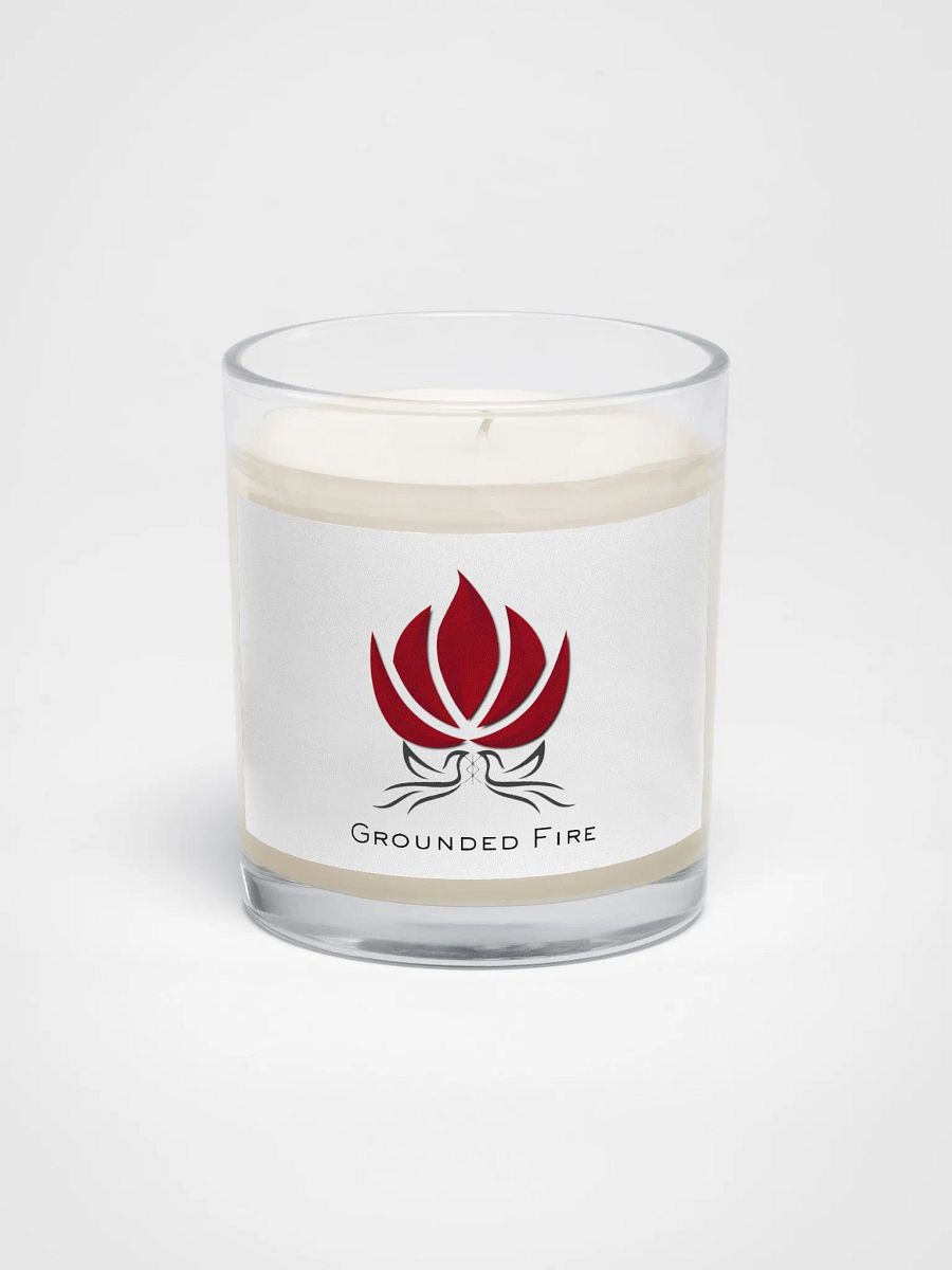 Grounded Fire Logo Candle product image (1)
