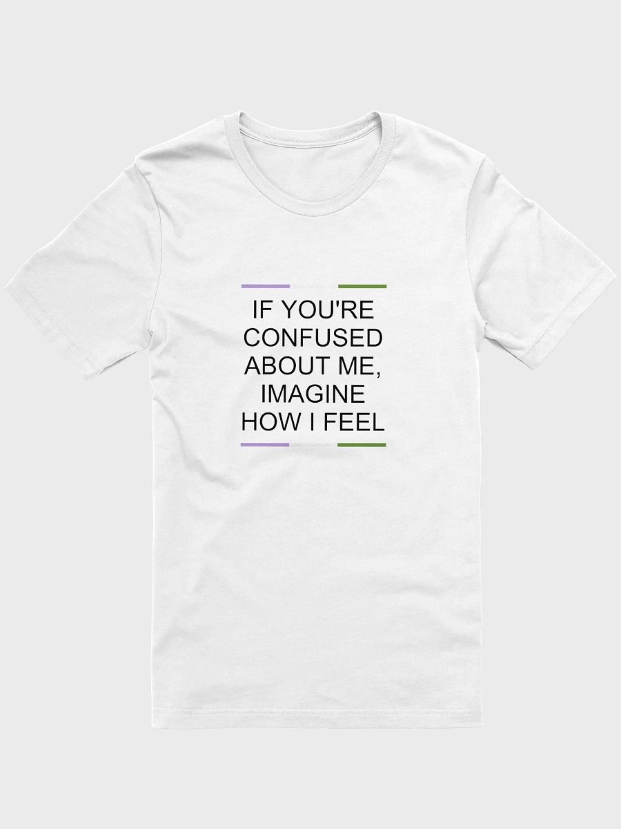 genderqueer confused t-shirt product image (1)