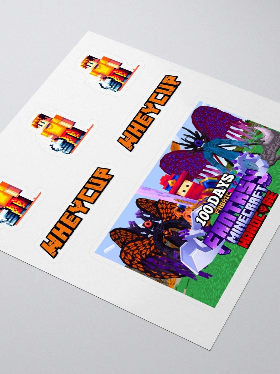 Wheycup Fantasy 100 DAYS Sticker Sheet product image (6)