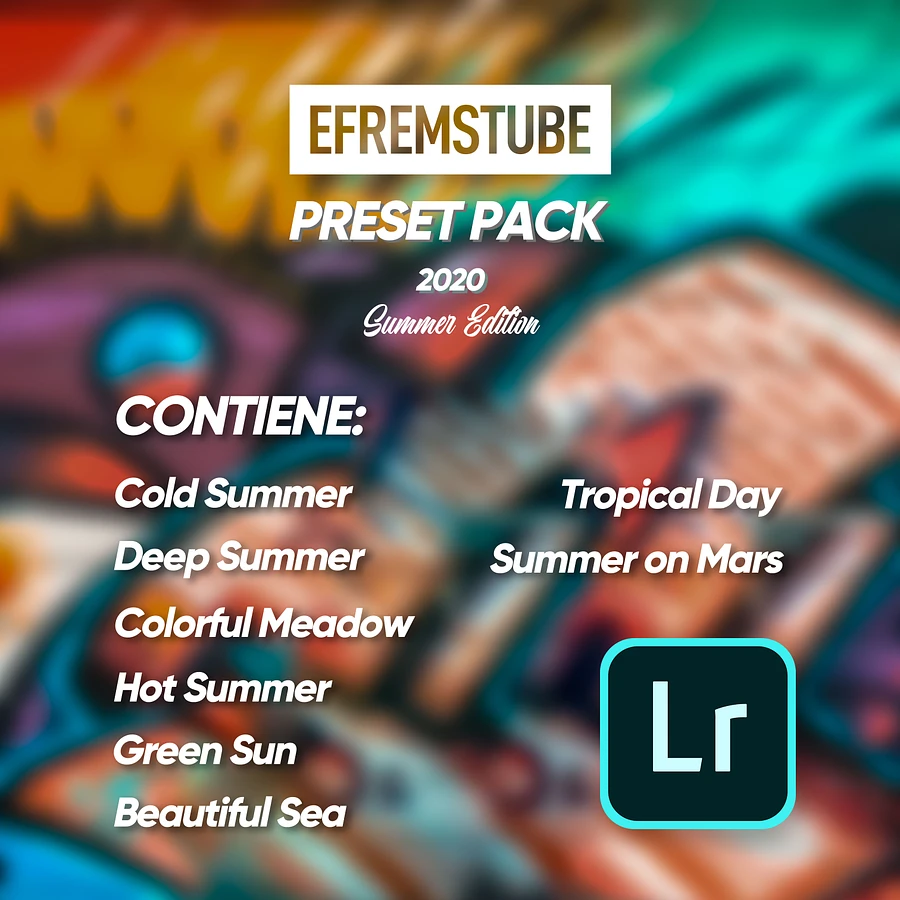 EfremsTube Summer Edition Preset Pack 2020 product image (10)