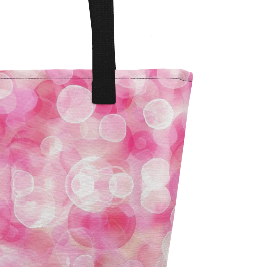 Bokeh Ombre Radiance Polyester Tote Bag product image (3)