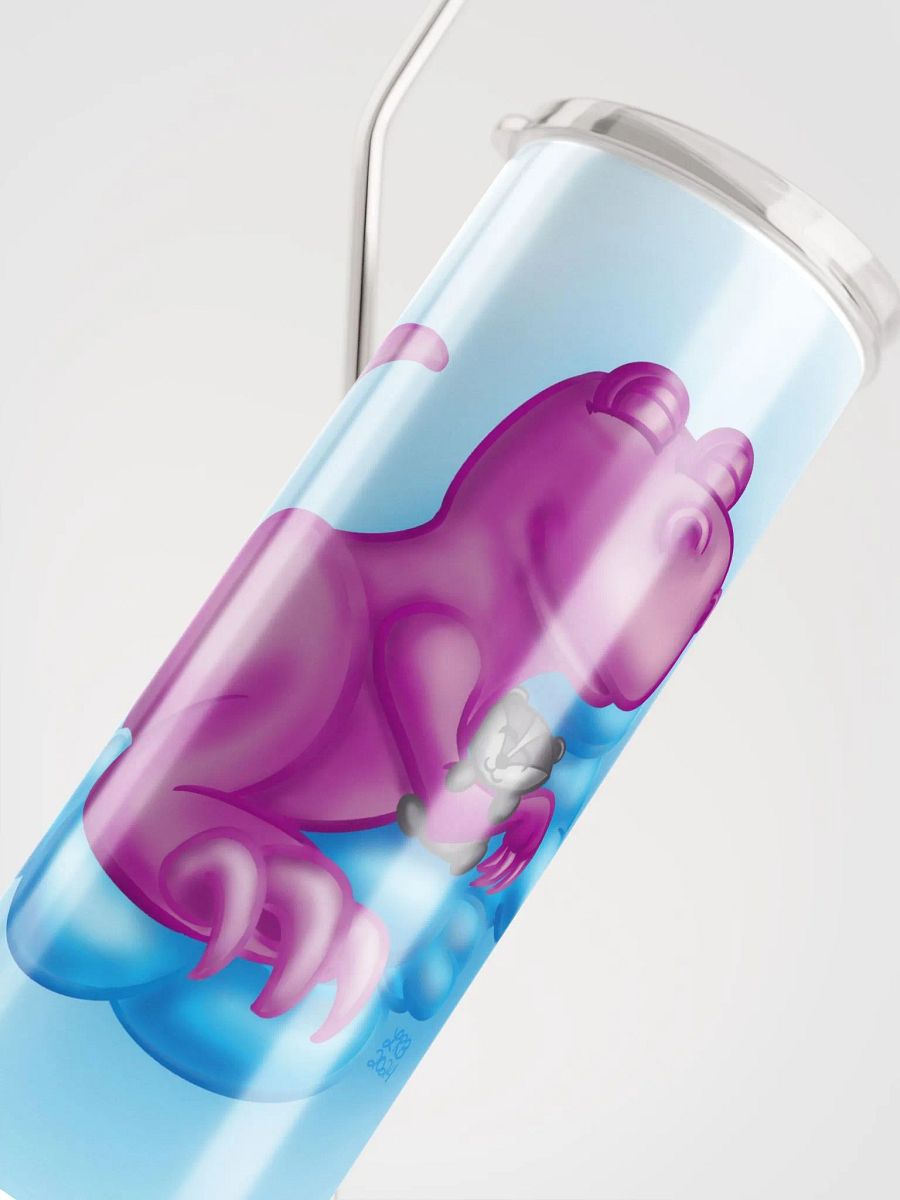 Sleepy Dino Stainless Steel Tumbler product image (5)