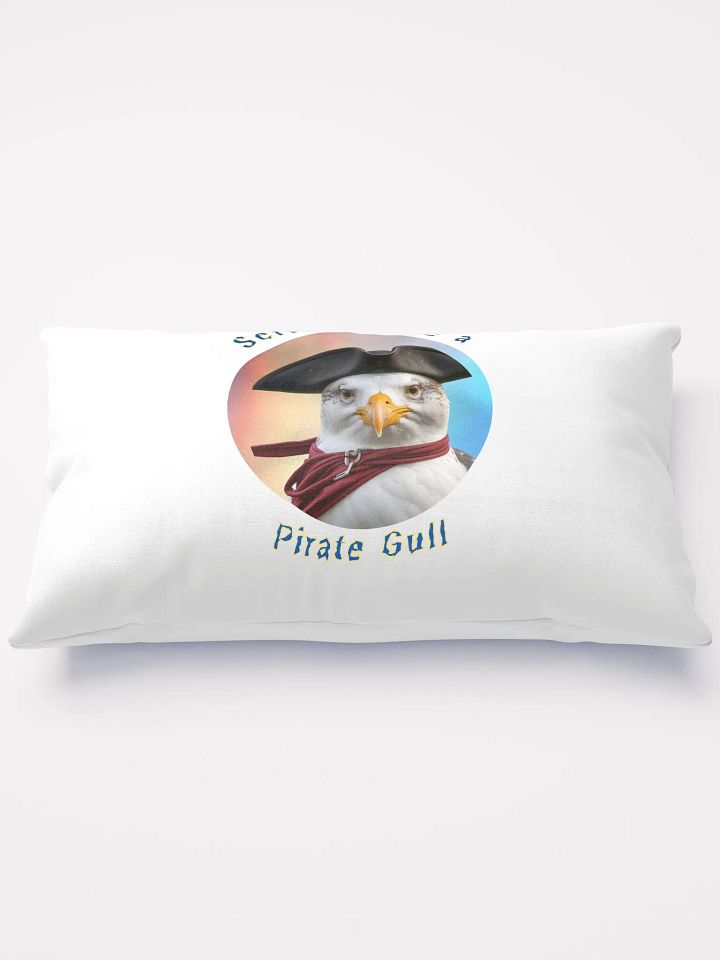 Screech Like a Pirate Gull Pillow product image (2)