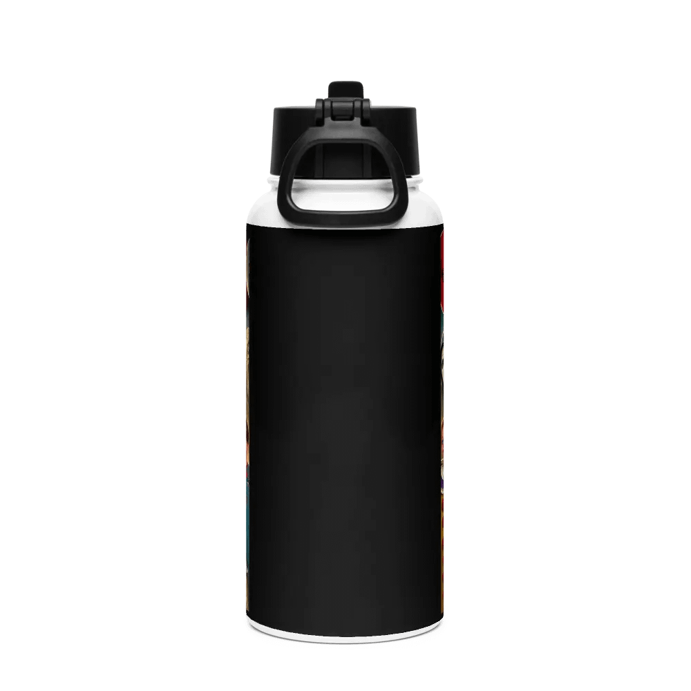 Horror Movie Collage Stainless Steel Water Bottle product image (2)