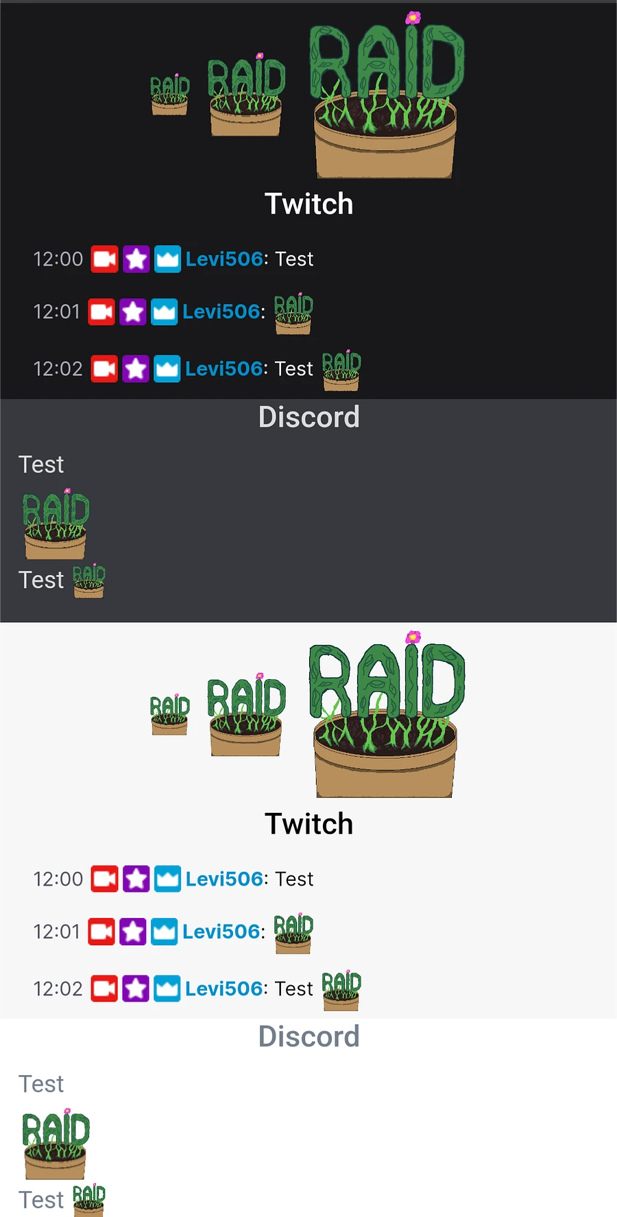 Potted Plants Raid - Pixel Art Emote product image (2)