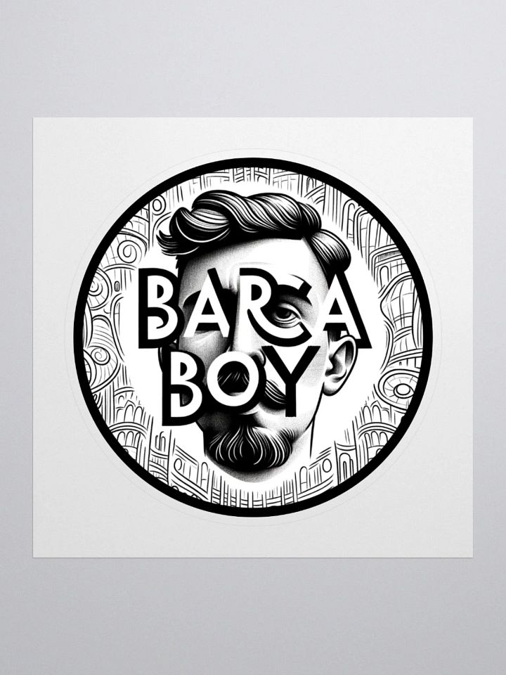 Barca Boy Sticker - Gaudí Face product image (1)