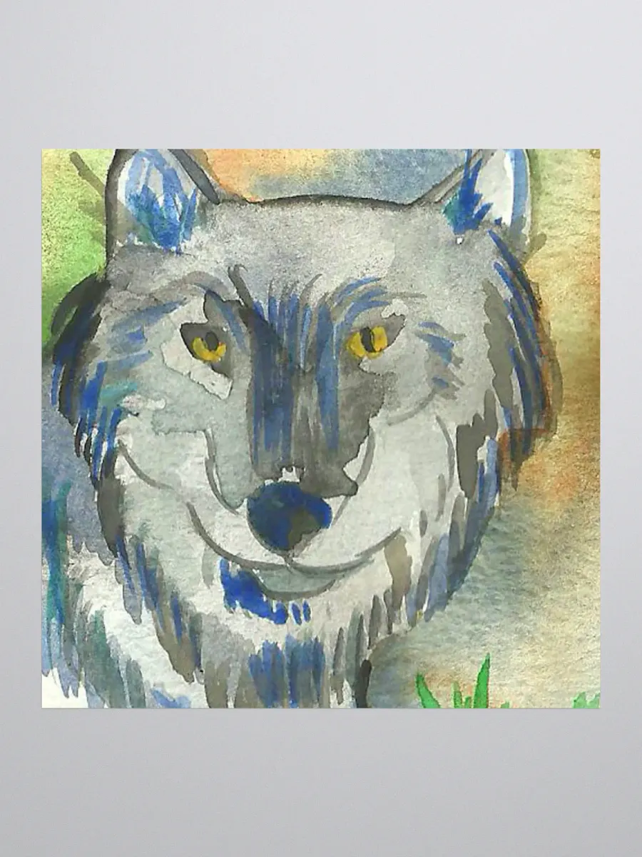 Gray Wolf Sticker product image (3)