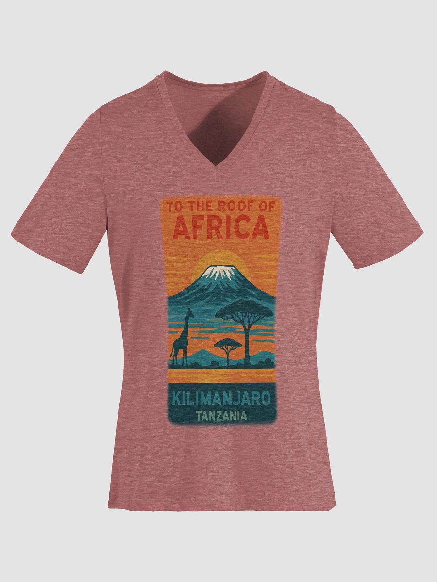 Kilimanjaro – Women’s V-Neck Tee product image (1)