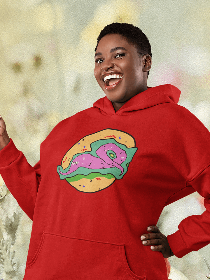 Vaporworm classic hoodie product image (1)