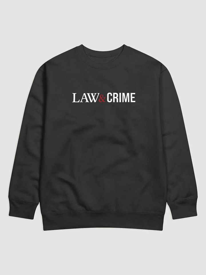 Law & Crime Sweatshirt - Black product image (1)