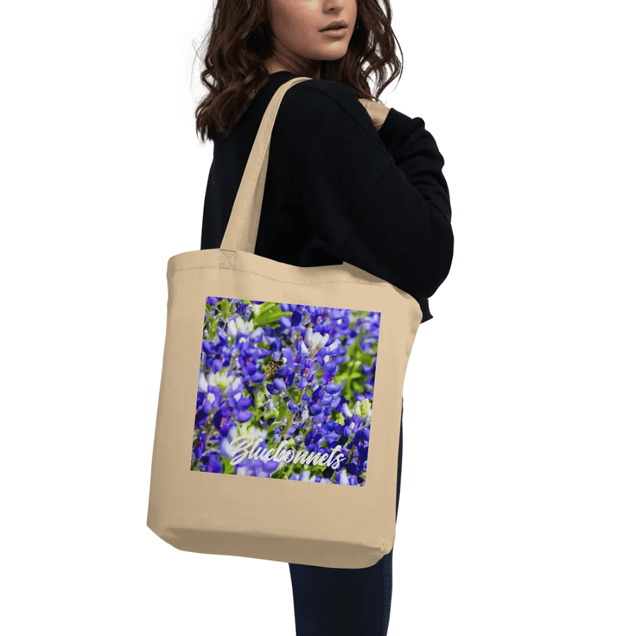 Buzzing Bluebonnets Eco Tote product image (10)