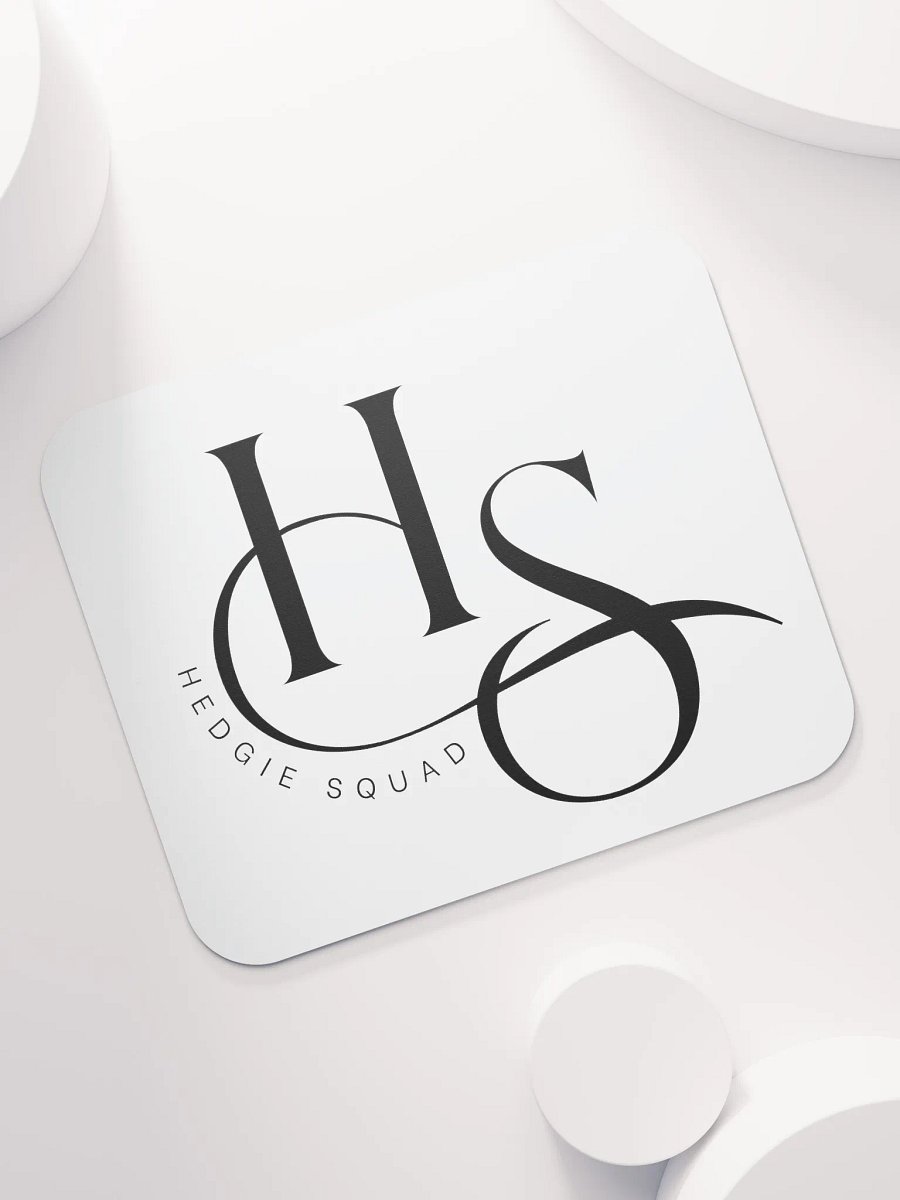 Hedgie Squad white mousemat (8.7″ × 7.1″ // 22cm × 18cm) product image (7)