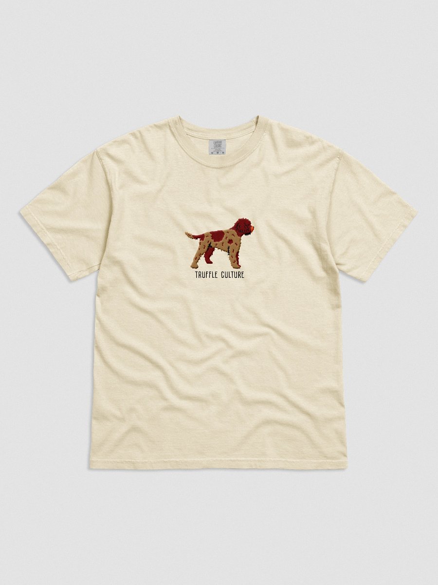 Truffle Culture T-Shirt(Embroidered) of a Lagotto Romagnolo(Liver Roan) product image (51)