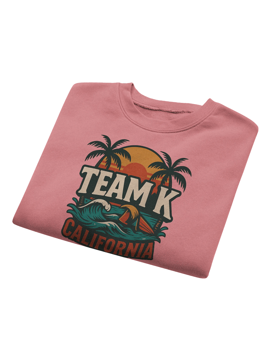 TEAM K CALIFORNIA Crop Sweatshirt product image (24)