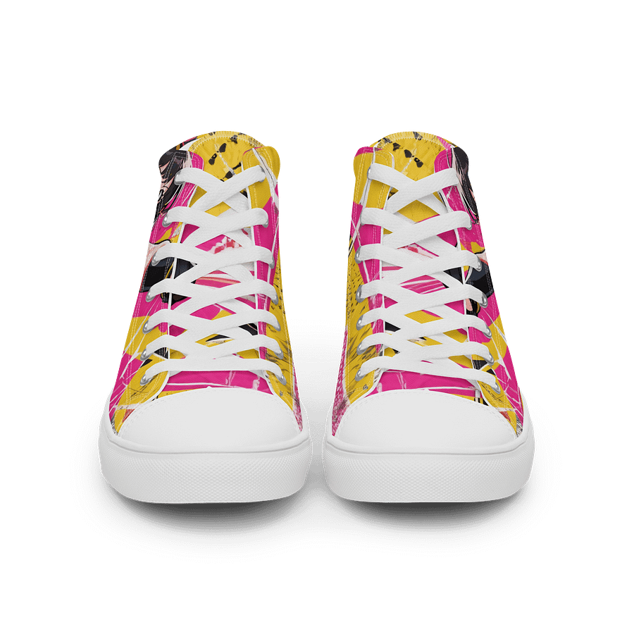 Dynamic Anime Fighter Canvas High Tops product image (3)