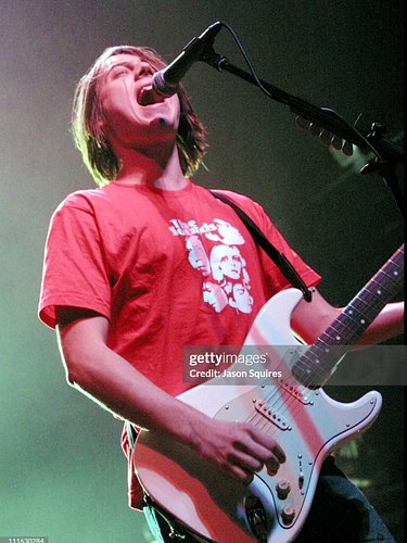 1-2. Craig Nicholls in The Sounds’ Living In America T-shirt, playing Uptown Theatre, Kansas City, MO, USA, April 4th 2003.

...