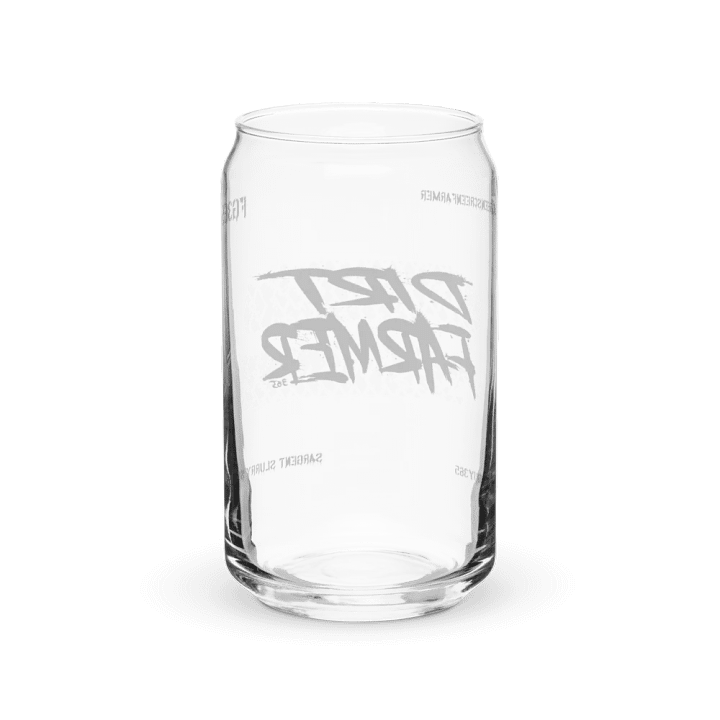 Dirt Farmer can glass product image (2)