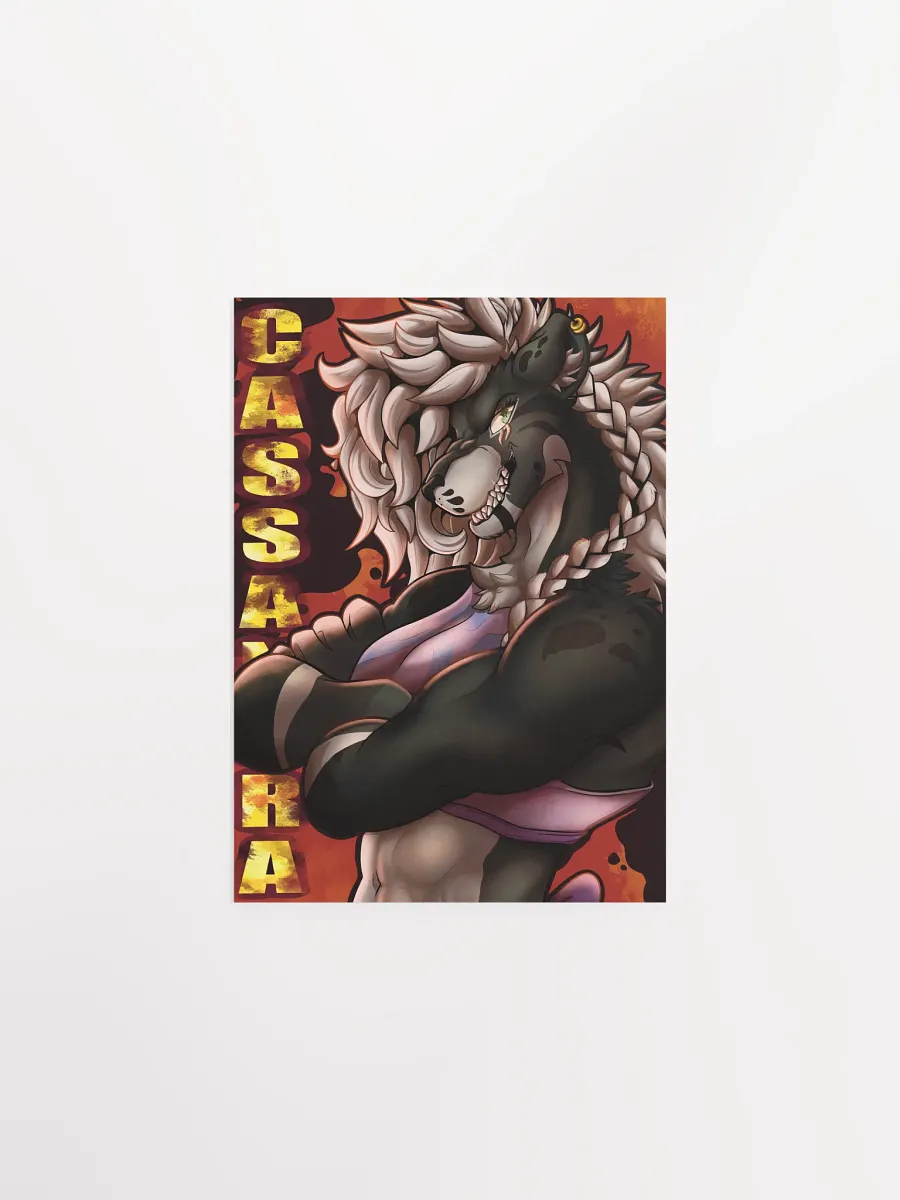 🦁 Cassandra - Matte Poster product image (1)