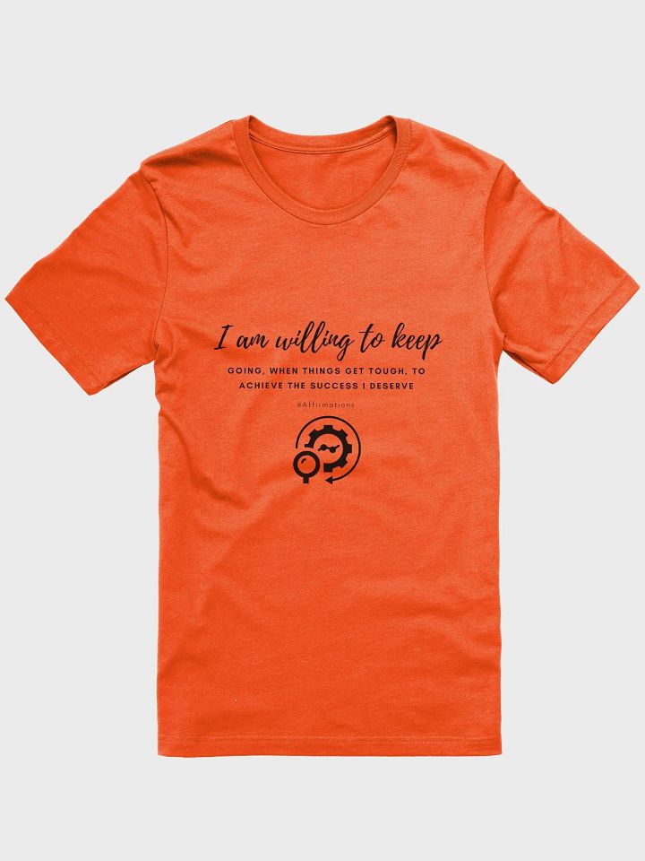 I am willing to keep Dark Unisex Super soft T-Shirt product image (4)