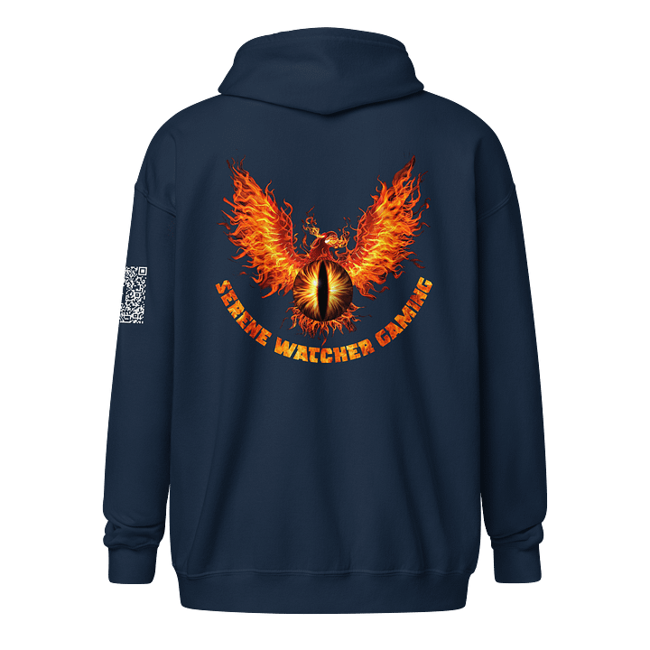 Gildan Zip-up Hoodie in Navy product image (2)