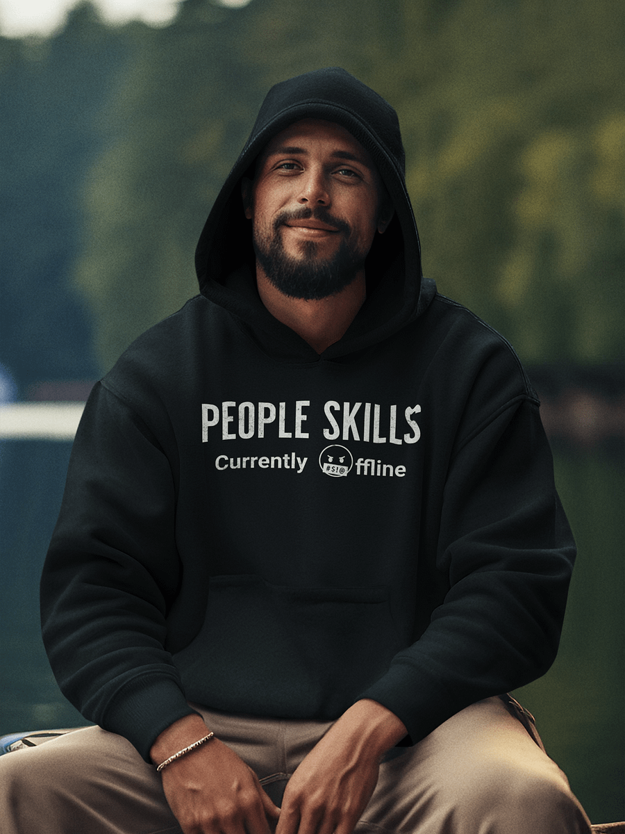 People Skills Currently Offline Hoodie (Unisex) product image (5)