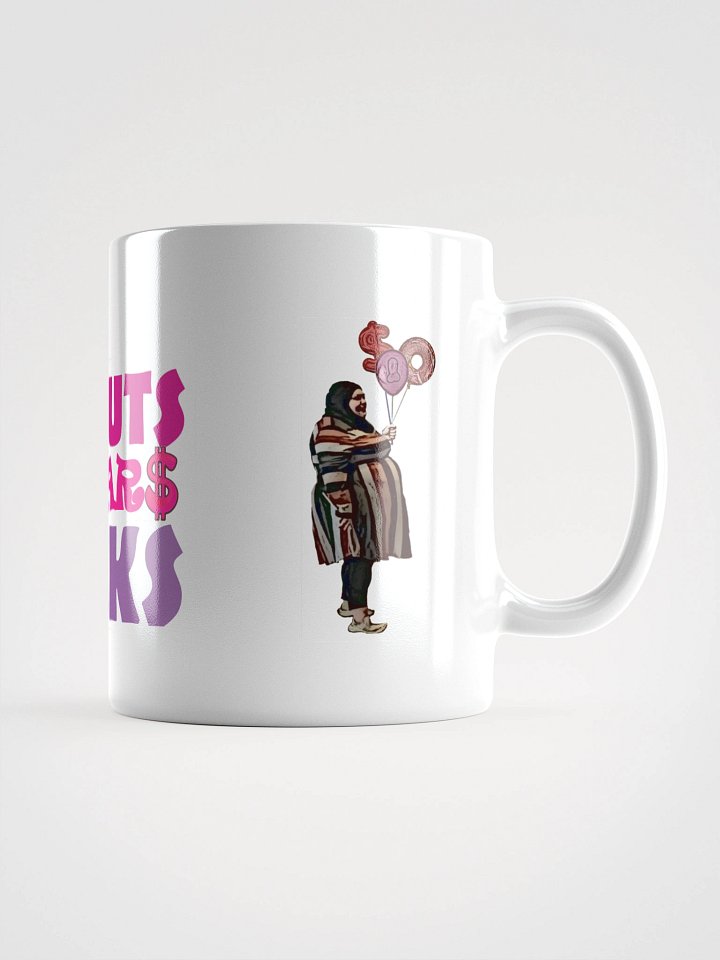 DONUTS, DOLLARS, DICKS MUG product image (3)