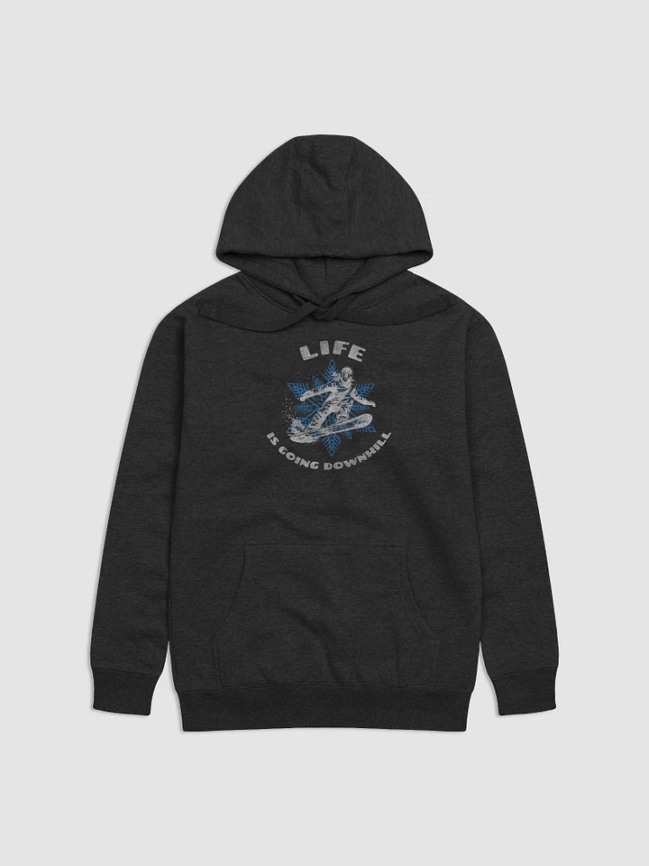 Life Is Going Downhill Premium Hoodie product image (1)