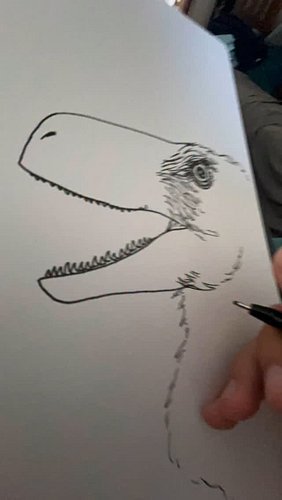 More Congoraptor!

This one is going to the US, and you can have your own autograph, like this, by grabbing a copy of CONGO 1...