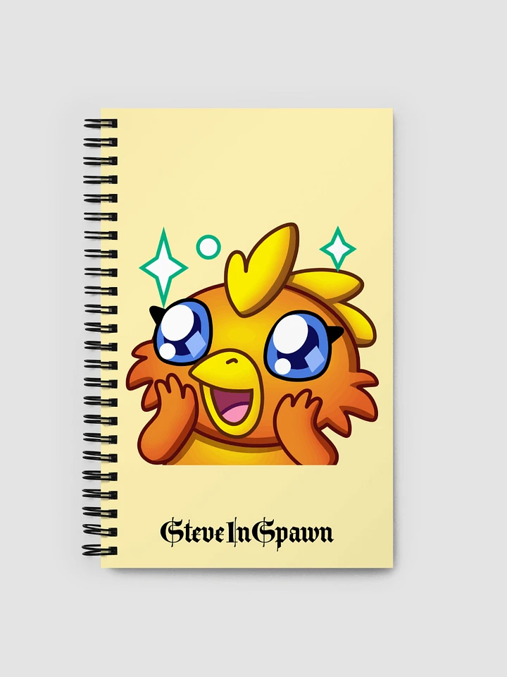 Yellow Phoenix Spiral Notebook product image (1)