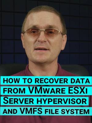 Stop Wasting Time – Here’s How to Recover Data from VMware ESXi Server #VMwareRecovery #ESXiServer #VMFSRecovery #DataRecovery #RecoverLostData #VirtualMachineRecovery #HypervisorFix #TechTutorial #sysadmin #ITSupport #VMware #ESXi #VMFS  🎬 FULL VERSION of the video: https://youtu.be/0Op1RLGV5jg?si=O-wv9KZon7XkhThF 📃 Efficient Data Retrieval from VMWare vSphere ESXi with VMFS: Proven Methods (text version): https://hetmanrecovery.com/recovery_news/how-to-recover-virtual-machine-data-from-vmfs-file-system-vmware-vsphere-hypervisor-esxi.htm