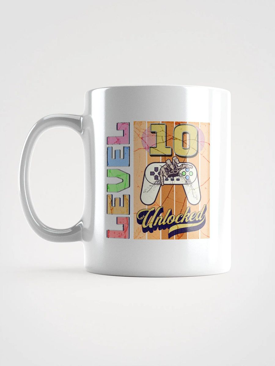 Level 10 Unlocked Retro Gamer Mug product image (1)