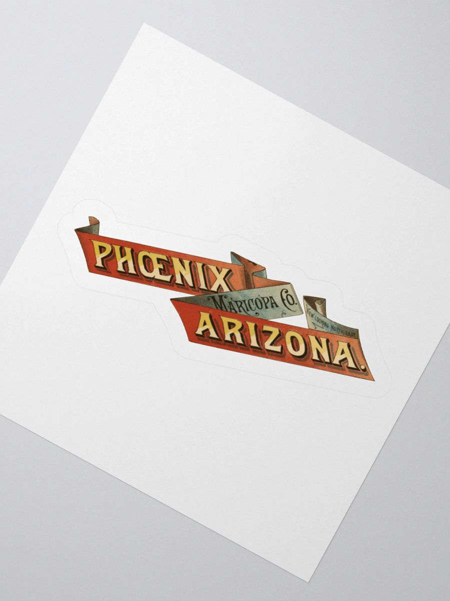 Phoenix Arizona 1885 Sticker product image (2)