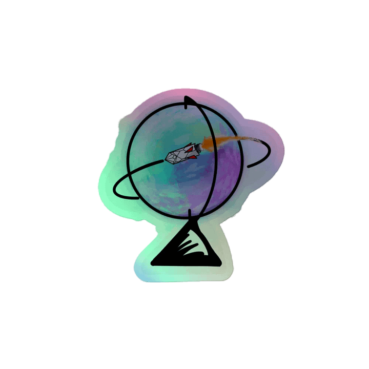 'Space in my Apartment' Sticker product image (2)