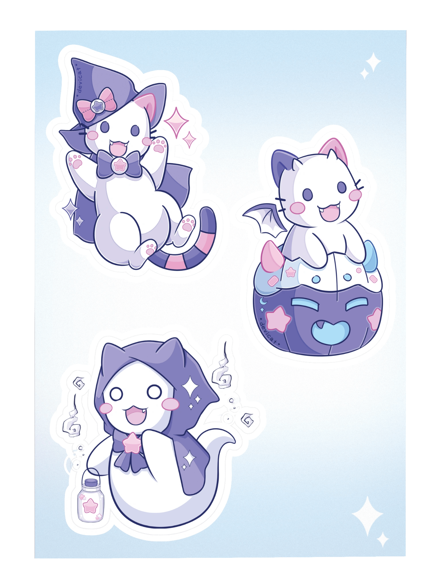 Sticker Sheet • CandiCat Trick or Treat product image (3)