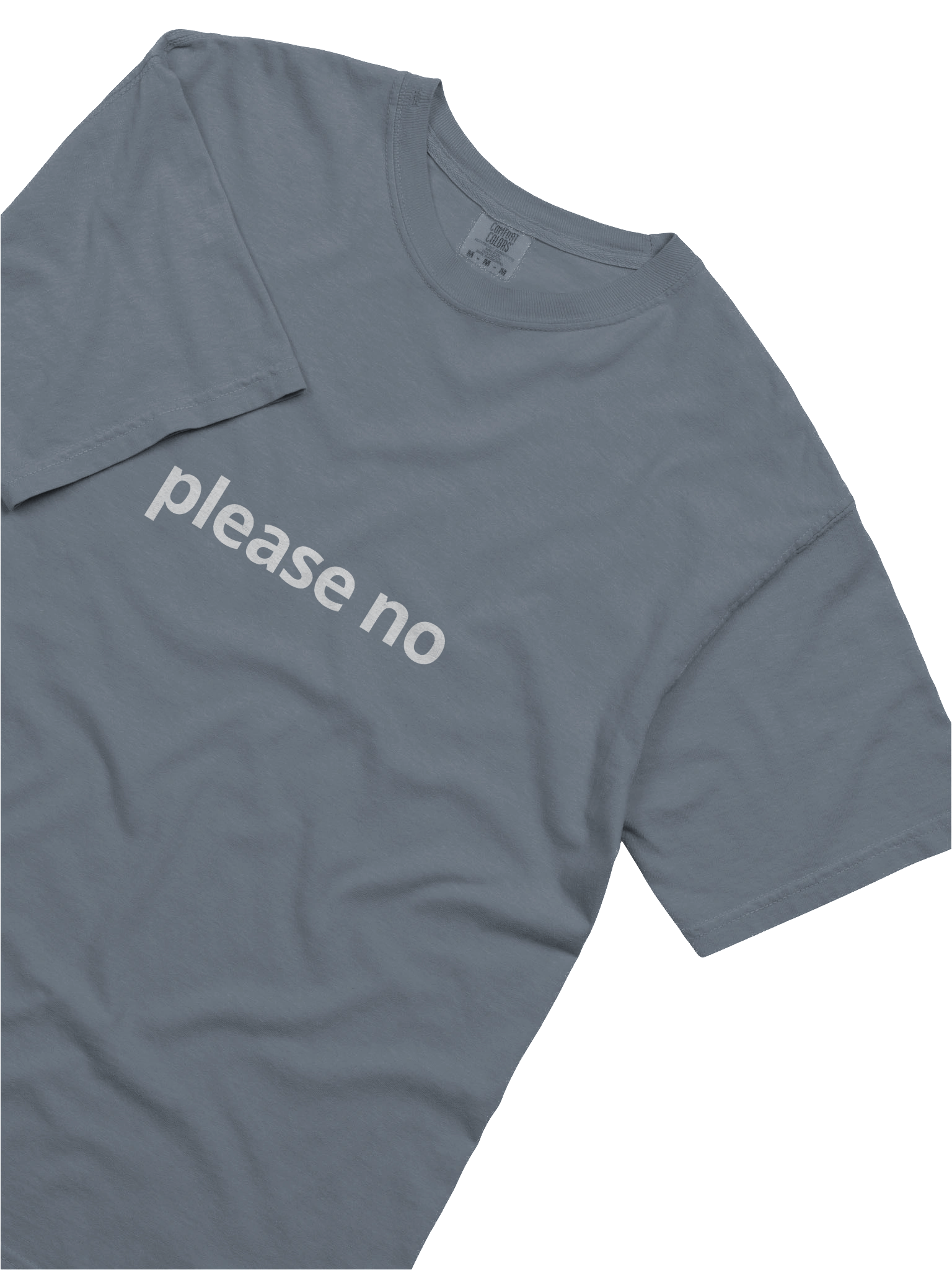 please no - tee product image (2)