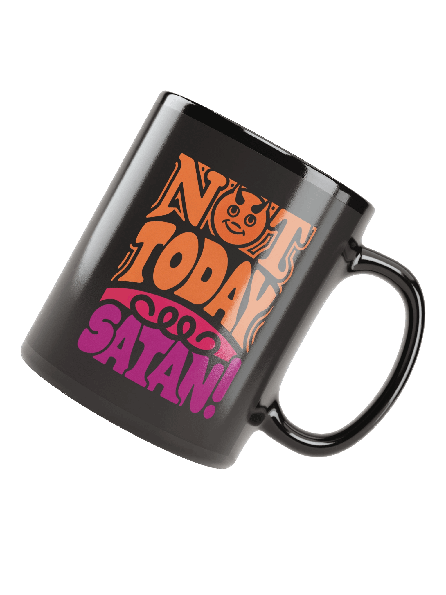 Retro Not Today Satan Mug product image (4)