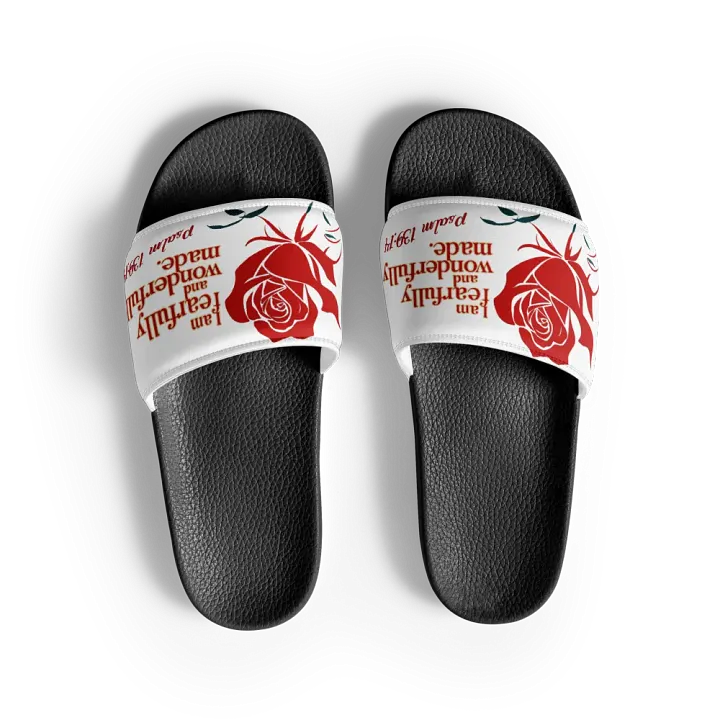 Fearfully and Wonderfully Made Women's Slides product image (1)