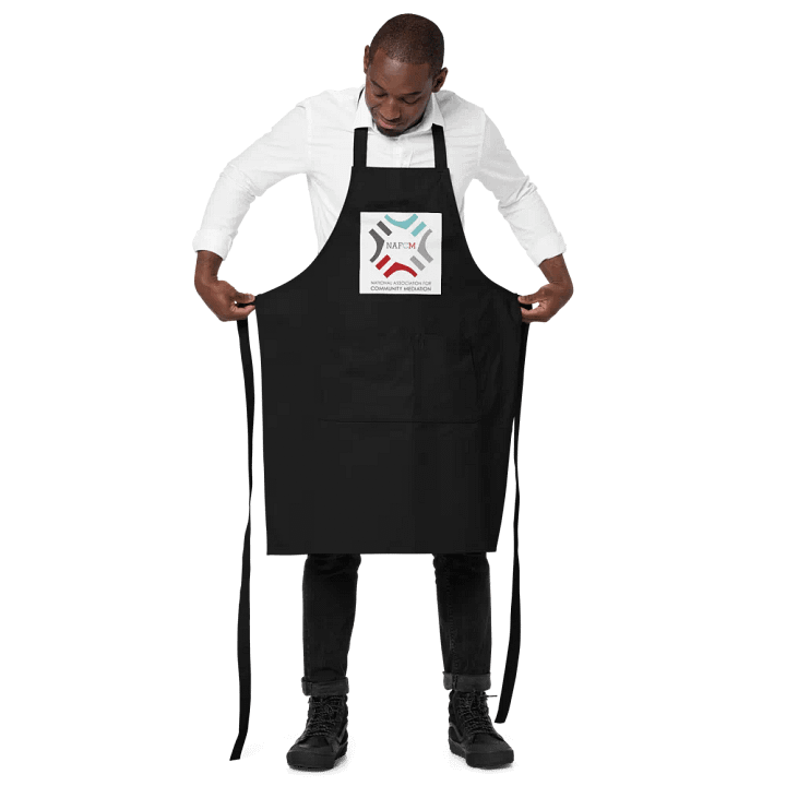 NAFCM Logo Organic Cotton Apron product image (2)