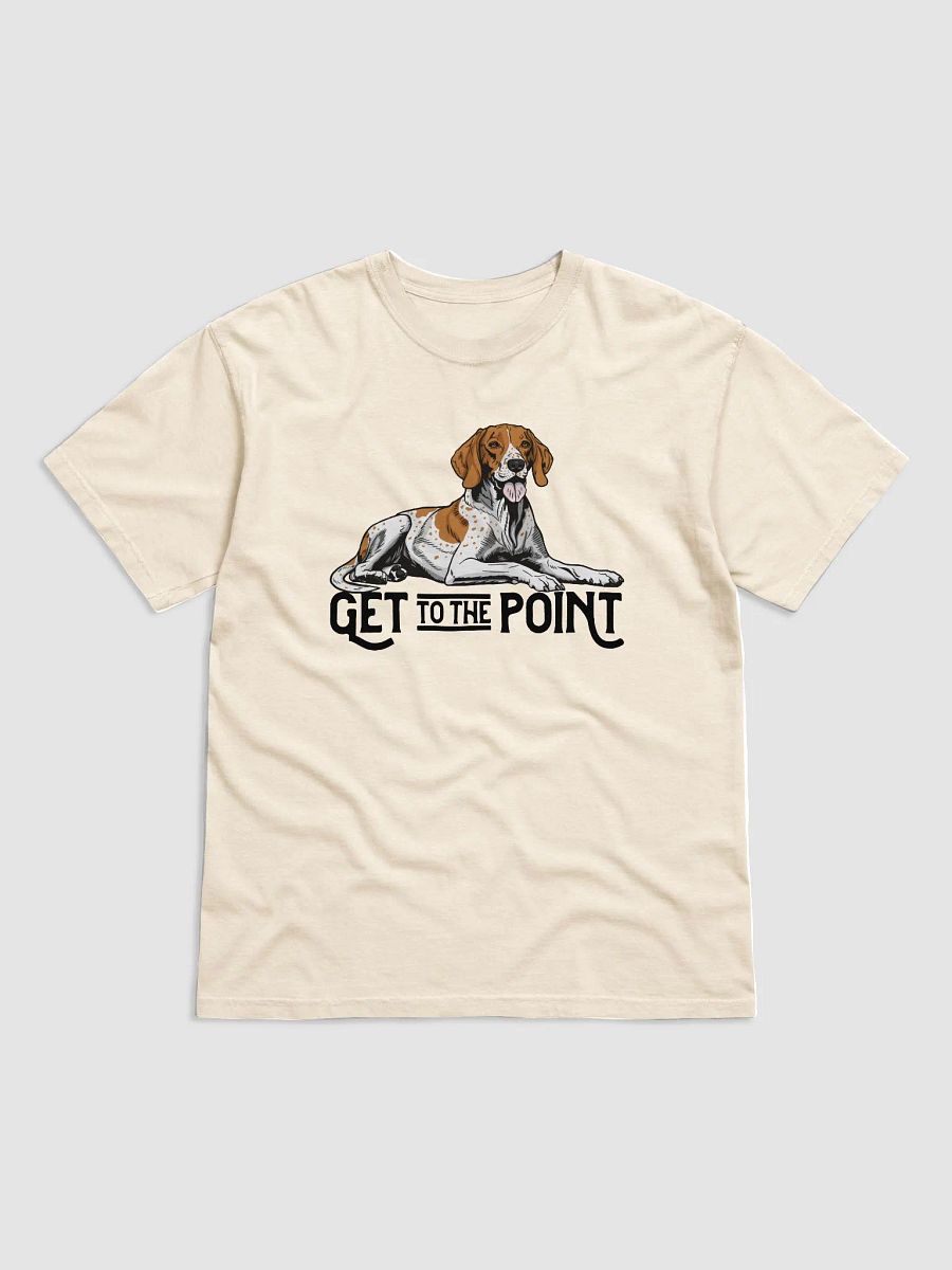 Get to the Point T-Shirt of an English Pointer (Orange) | Funny T-Shirt for Pointer Dog Paw-rents product image (19)