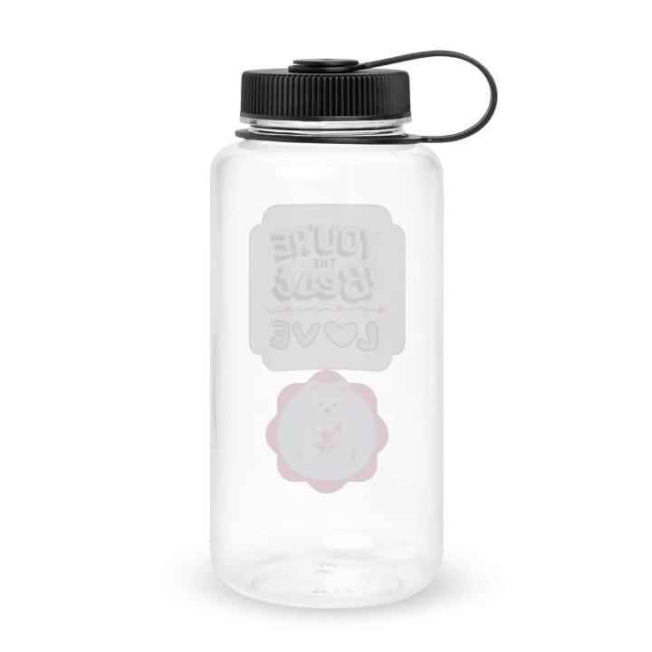 Teddy Love Wide Mouth Plastic Water Bottle (Best gift for Males) product image (2)