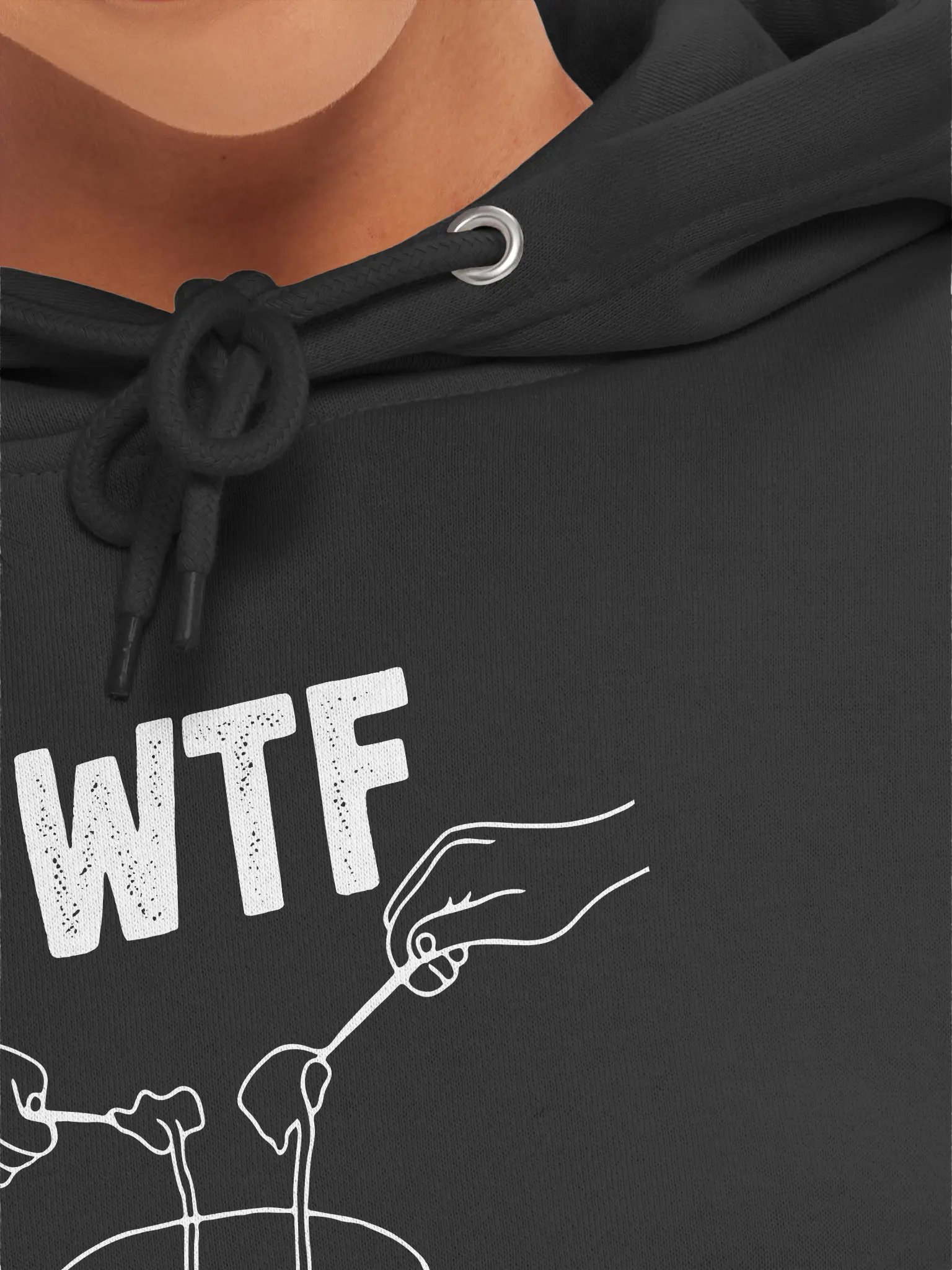 WTF Where's The Fondue Cute Funny Cheese product image (7)