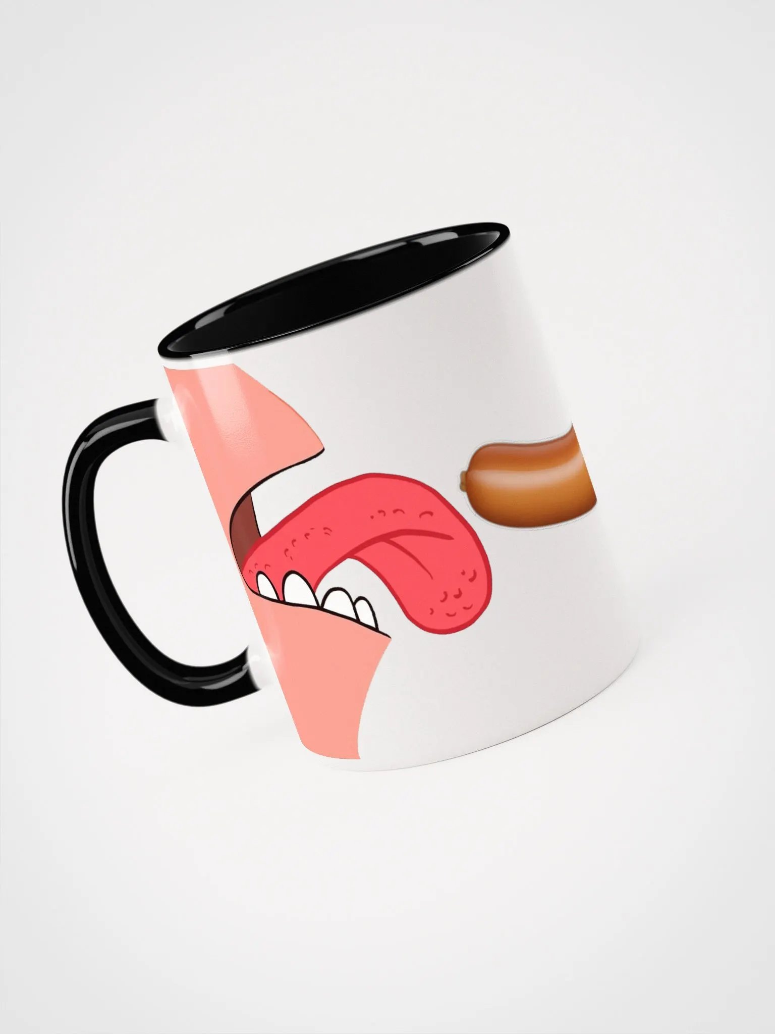 DropZedd, Tongue-Twisting Glizzy Mug, Black, Red or Pink product image (1)