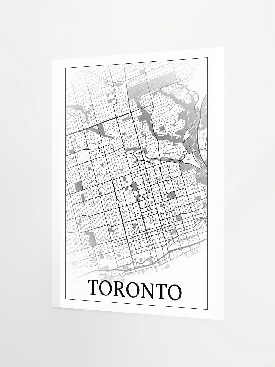 Toronto, Canada, city map print product image (8)