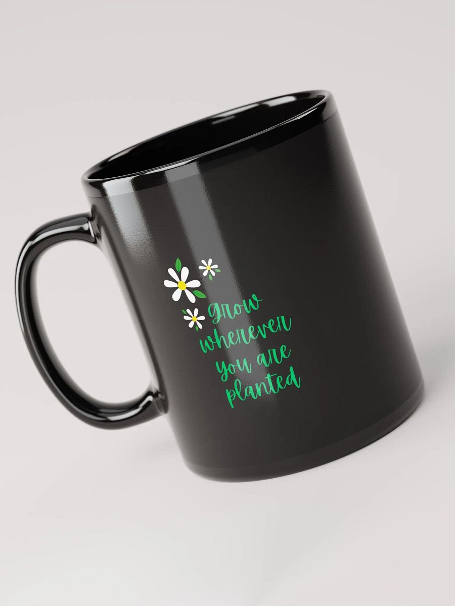 Ceramic Mug Grow Where You Are Planted, Spiritual Growth, Motivational Gift product image (3)