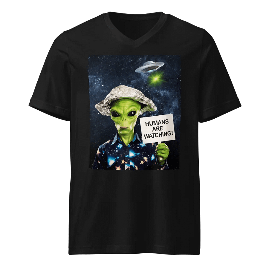 Galactic Conspiracy V-Neck Tee Bella+Canvas (Men's) product image (1)